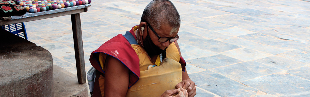 Himalayan Student in act